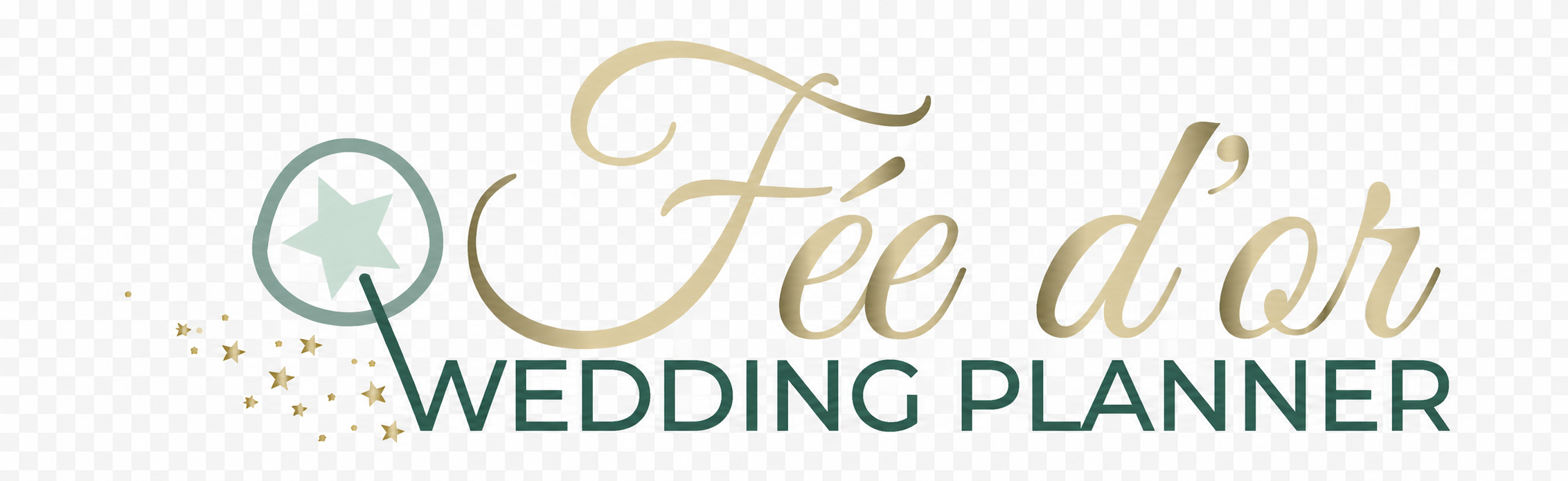 Logo Fée d'Or Wedding Planner