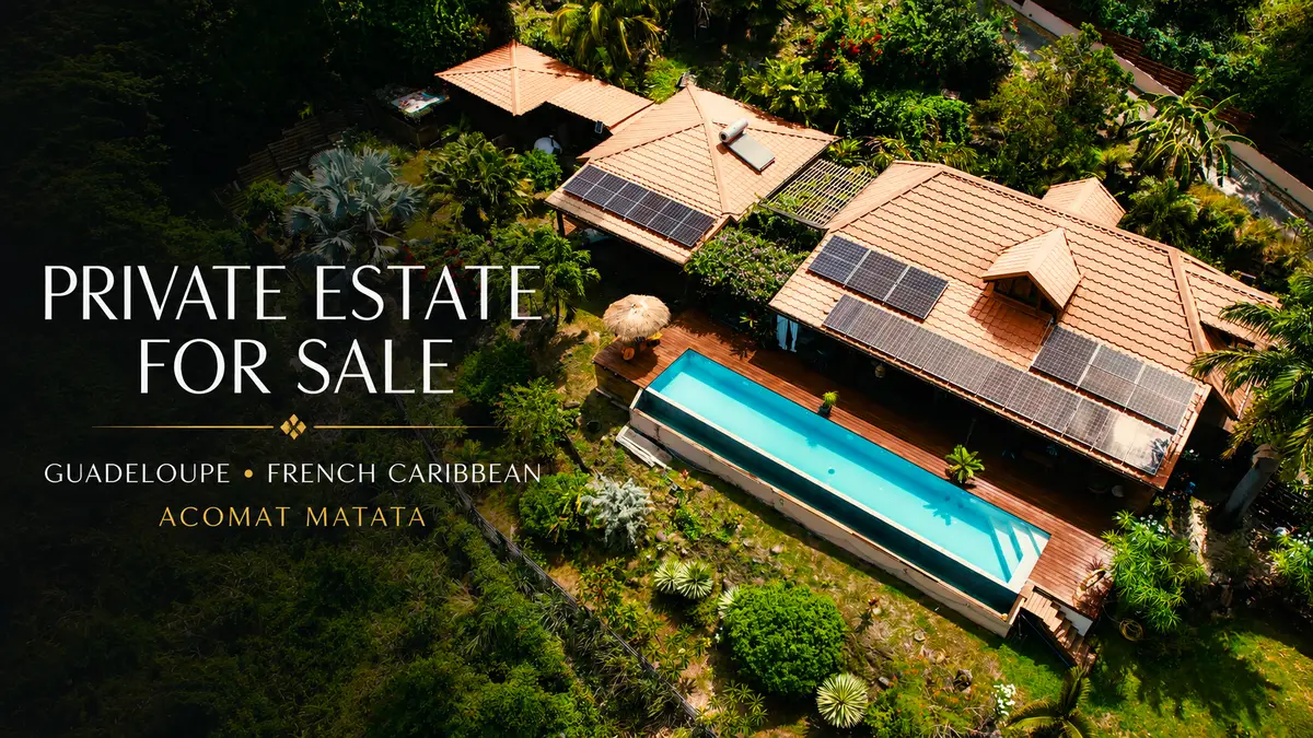 Film villa de prestige en Guadeloupe — Monréal Films